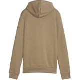 Puma - Essential Hoodie - Lichtbruin - Wit - 66% Katoen - 34% Polyester