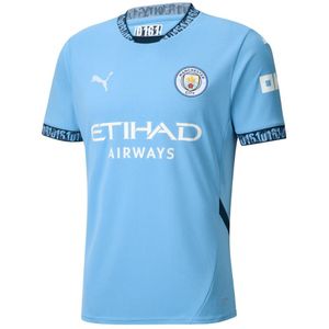 Puma Manchester City Fc Thuis T-shirt Met Korte Mouwen Blauw