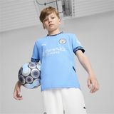 Puma Manchester City Fc Thuis Korte Mouw T-shirt Junior Blauw 5-6 Years