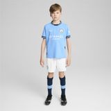 Puma Manchester City Fc Thuis Korte Mouw T-shirt Junior Blauw 5-6 Years