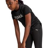 Puma - Fit Shirt - Zwart - Meisjes - Regular Fit
