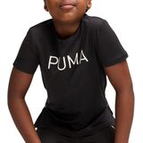 Puma - Fit Shirt - Zwart - Meisjes - Regular Fit