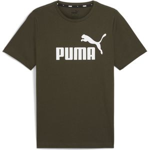 PUMA - T-shirt - Zwart - Katoen en Elastaan