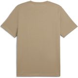 Puma - Ess Logo - T-shirt - Beige - Korte Mouwen