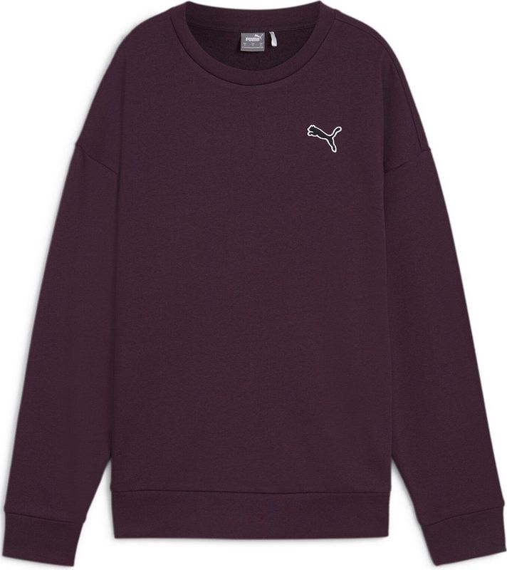 Puma - Better Essentials Crew Fl - Sweater - Grijs - Katoen