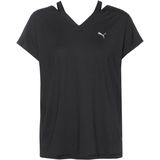 Puma - Studio Fashion T-shirt - Dames - Zwart - Gerecycled Materiaal