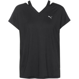 Puma - Studio Fashion T-shirt - Dames - Zwart - Gerecycled Materiaal