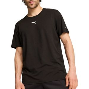 Puma m cloudspun soft tee in de kleur zwart