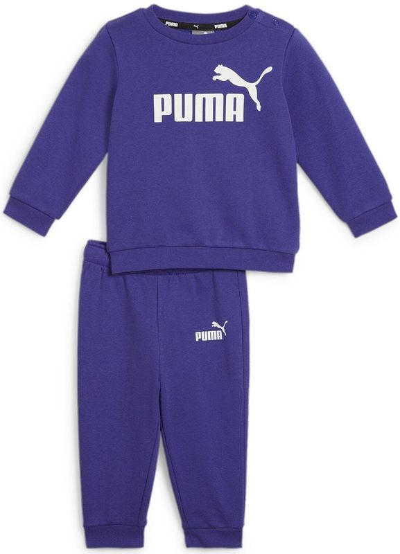 Puma - Minicats Ess Set - Trainingspak - Zwart - Katoen/Polyester