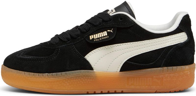 PUMA - Palermo Moda Xtra Gum Sneakers - Zwart/Goud - Suède