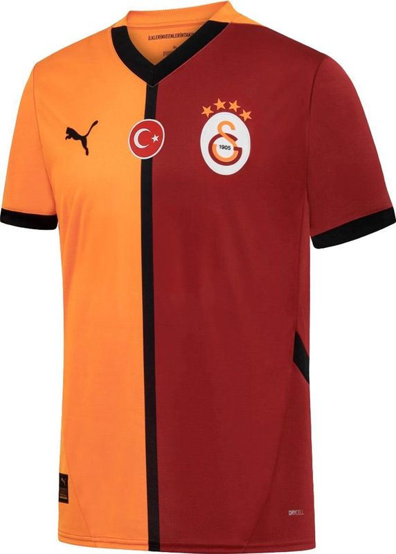Galatasaray thuis shirt in de kleur oranje