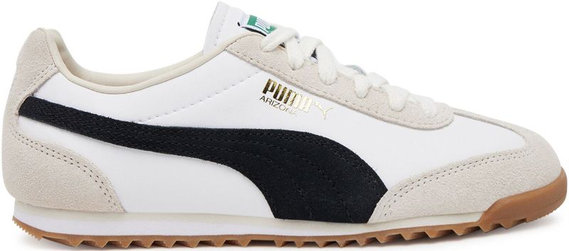 PUMA - Arizona Sneakers - Zwart/Wit - Suède/Bovenwerk van Stof - Unisex