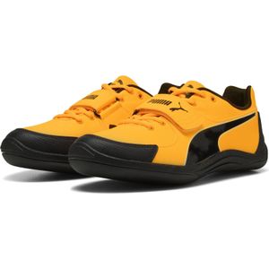 PUMA evoSPEED Throw 10.5 unisex schoenen, Zwart/Wit, Maat 44