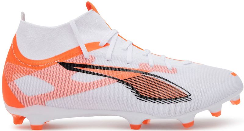 Puma - Ultra 5 Match+ - Voetbalschoenen - Zwart - Gerecycled Materiaal