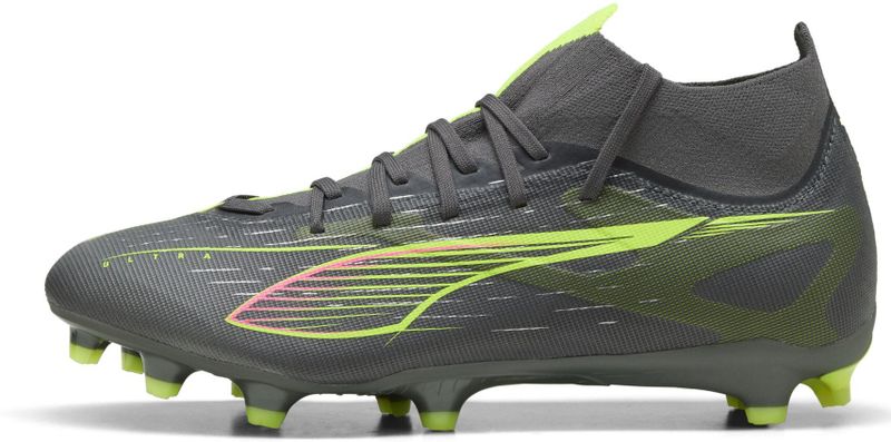 Puma - Ultra 5 Match+ - Voetbalschoenen - Zwart - Mesh - Gerecycleerde Materialen