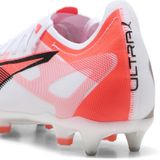 Puma - Ultra 5 Match Voetbalschoenen - Zwart - Lichtgewicht Mesh - GripControl