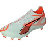 Puma Ultra 5 Pro FG/AG Voetbalschoenen - PUMA White-PUMA Black-Glowing Red