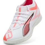 PUMA - ULTRA 5 MATCH IT - Voetbalschoenen - Zwart/Rood/Wit - Gerecycled Materiaal