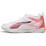 PUMA - ULTRA 5 MATCH IT - Voetbalschoenen - Zwart/Rood/Wit - Gerecycled Materiaal