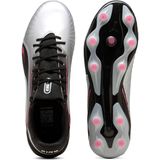Puma - King Match Voetbalschoenen - Zwart - Synthetisch Leder - FG/AG