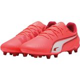 Puma - King Match - Voetbalschoenen - Zwart - Synthetisch Leer