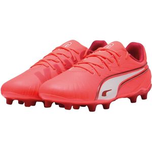 Puma - King Match - Voetbalschoenen - Zwart - Synthetisch Leer