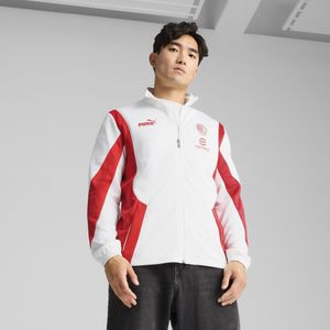 PUMA - ftblNRGY+ Jas - Rood/Wit - Gerecycled Materiaal