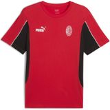 PUMA - T-shirt - Milan AC Archive 2024/25 - Katoen - Reguliere Pasvorm