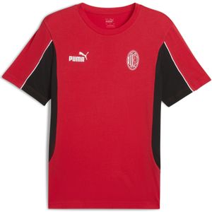 PUMA - T-shirt - Milan AC Archive 2024/25 - Katoen - Reguliere Pasvorm