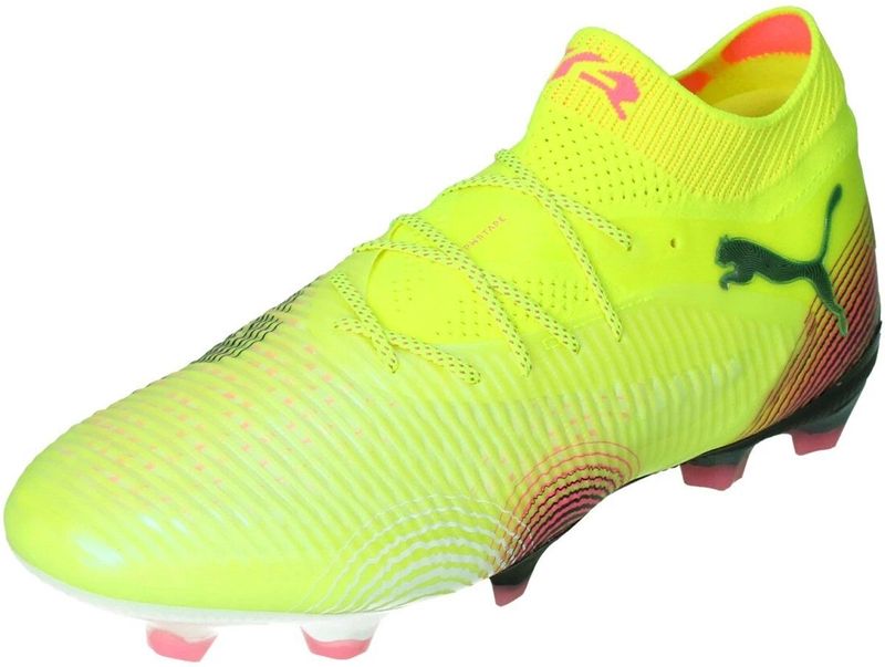 Puma - Future 8 Ultimate - Voetbalschoenen - Zwart - Mesh - Recyclebare Materialen