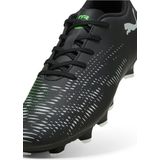 Puma FUTURE 8 PLAY FG/AG Voetbalschoenen Zwart/Lichtgrijs/Groen