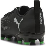 Puma FUTURE 8 PLAY FG/AG Voetbalschoenen Zwart/Lichtgrijs/Groen