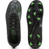 Puma FUTURE 8 PLAY FG/AG Voetbalschoenen Zwart/Lichtgrijs/Groen