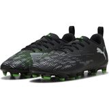 Puma FUTURE 8 PLAY FG/AG Voetbalschoenen Zwart/Lichtgrijs/Groen