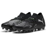 Puma - Future 8 Match FG/AG - Voetbalschoenen - Zwart - Mesh