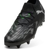 PUMA - Future 8 Match MXSG - Voetbalschoen - Zwart Zilver Fluo Groen