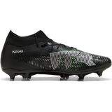 PUMA - Future 8 Match MXSG - Voetbalschoen - Zwart Zilver Fluo Groen