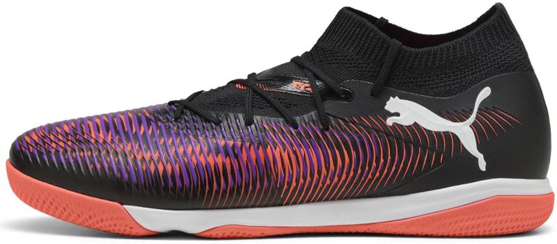 PUMA - FUTURE 8 MATCH IT - Voetbalschoenen - Zwart/Rood/Wit - Lichtgewicht Bovenwerk