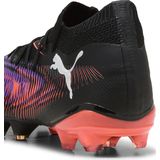 PUMA - FUTURE 8 MATCH FG/AG - Voetbalschoenen - Zwart/Rood/Wit - Gerecycled Materiaal