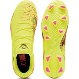 PUMA - FUTURE 8 PLAY FG/AG - Voetbalschoenen - Zwart/Geel - Synthetisch Bovenwerk