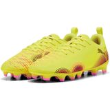 Puma - Future 8 Play - Voetbalschoenen - Zwart - Synthetisch - Gerecycled Materiaal