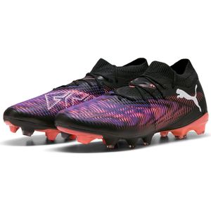 PUMA FUTURE 8 MATCH FG/AG Unisex Sportschoenen PUMA Black PUMA White Glowing Red