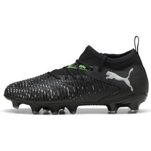 PUMA Future 8 Match Gras / Kunstgras Voetbalschoenen (MG) Kids Zwart Grijs Groen