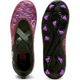 PUMA - FUTURE 8 MATCH LL FG/AG - Voetbalschoenen - Zwart/Rood/Wit - Lichtgewicht Bovenwerk