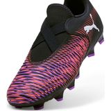 PUMA - FUTURE 8 MATCH LL FG/AG - Voetbalschoenen - Zwart/Rood/Wit - Lichtgewicht Bovenwerk