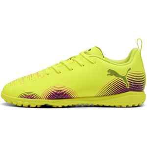 Puma - Future 8 Play - Voetbalschoenen - Zwart - Synthetisch - Geschikt voor Harde Oppervlakken