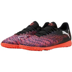 Puma Future 8 Play TT Multinocken-Fußballschuhe 01 - PUMA black/PUMA white/glowing red 44.5 für Herren, schwarz, Gr. 46 ½ EU / 11,5 UK