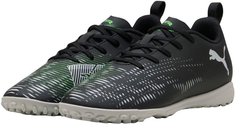 PUMA - FUTURE 8 PLAY TT - Voetbalschoenen - Groen/Zwart/Grijs - Synthetisch Bovenwerk