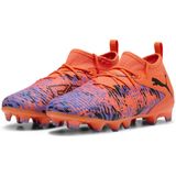 PUMA - FLEXGILITY - Voetbalschoenen - Orange Poppy - Zacht Bovenwerk