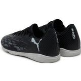PUMA Unisex Future 8 Play IT voetbalschoen, zwart zilver-fluo groen, 9.5 UK, Puma Zwart PUMA Zilver Fluo Groen, 44 EU